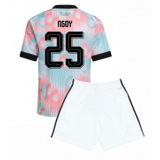 Belgia Nathan Ngoy #25 Bortedraktsett Barn VM 2026 Kortermet (+ korte bukser)
